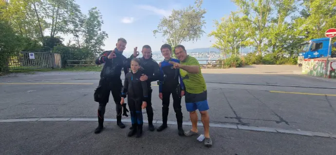 Scuba Frogs Anfänger